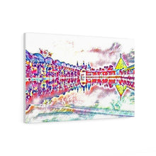 Load image into Gallery viewer, Devi Talab Mandir, Jalandhar Canvas Art - 36" × 24" / Premium Gallery Wraps (1.25″) - PB Zero