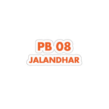 Load image into Gallery viewer, Jalandhar Sticker - 2" × 2" / White - PB Zero