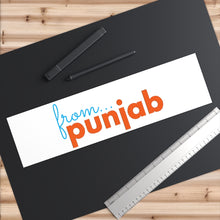 Load image into Gallery viewer, 'From Punjab' - Bumper Sticker - PB Zero