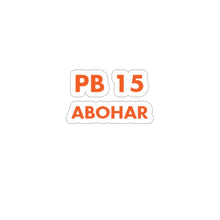 Load image into Gallery viewer, Abohar Sticker - 2" × 2" / White - PB Zero
