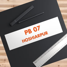 Load image into Gallery viewer, Hoshiarpur - Bumper Sticker - PB Zero