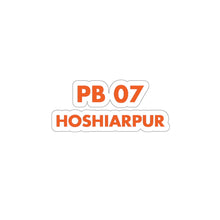 Load image into Gallery viewer, Hoshiarpur Sticker - 2" × 2" / White - PB Zero