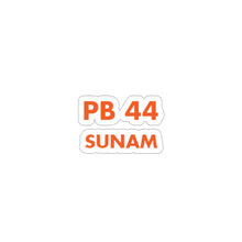 Load image into Gallery viewer, Sunam Sticker - 2" × 2" / White - PB Zero